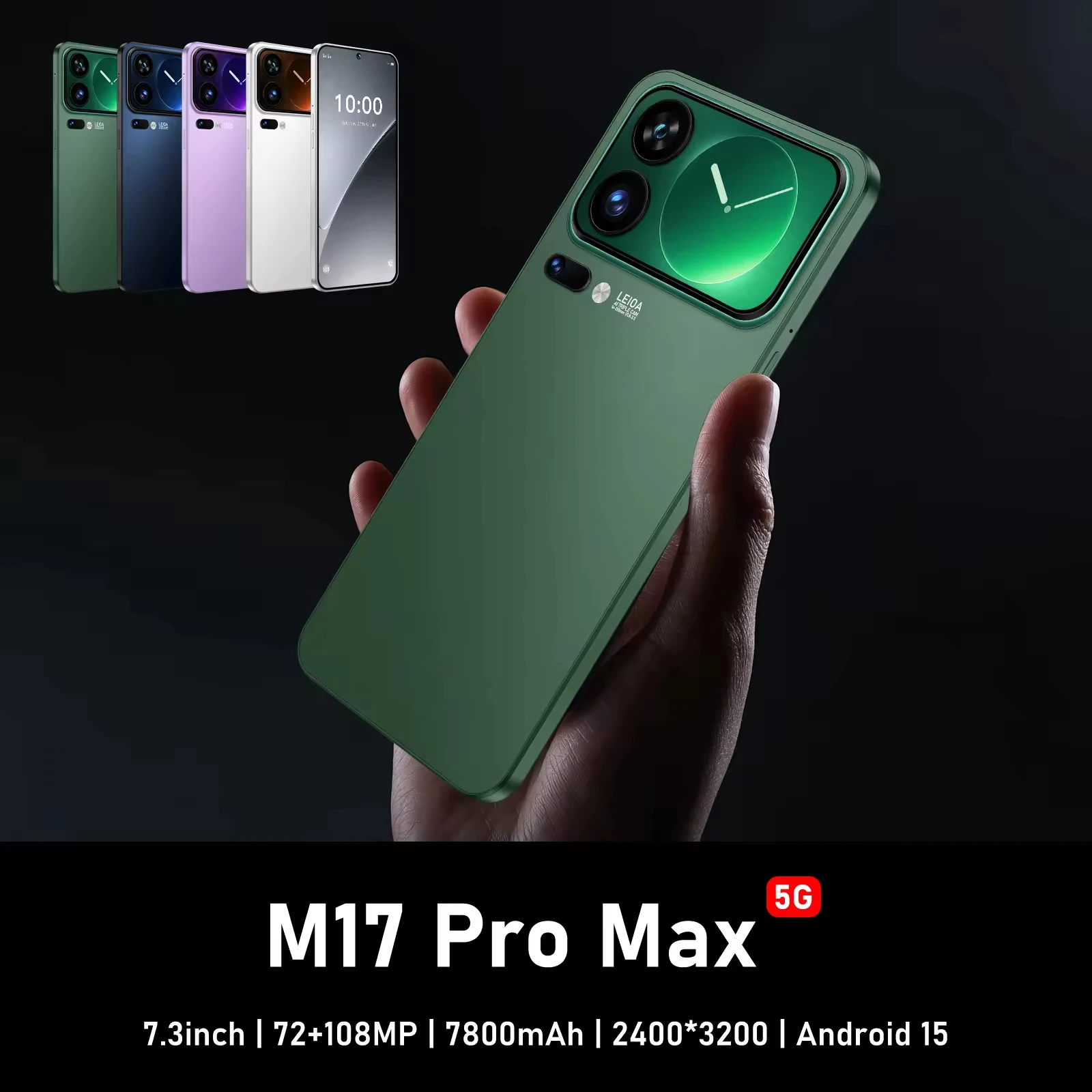 New Arrived M17 Pro Max Mobile Phones 4G Dual Sim Global Version M17ProMax Smartphone 16gb+1tb Cell Phones Pack of 2 - Image 4