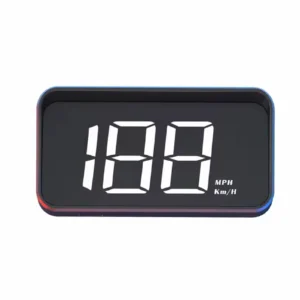 Universal GPS Speedometer HUD Car M2 Auto Electronics Windshield Head-Up Display for All Cars Pack of 2