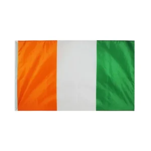 100% Polyester Printing 3x5ft Country Ireland Flag,wholesale Irish National Flag,custom Ireland Flag for Election Pack of 25
