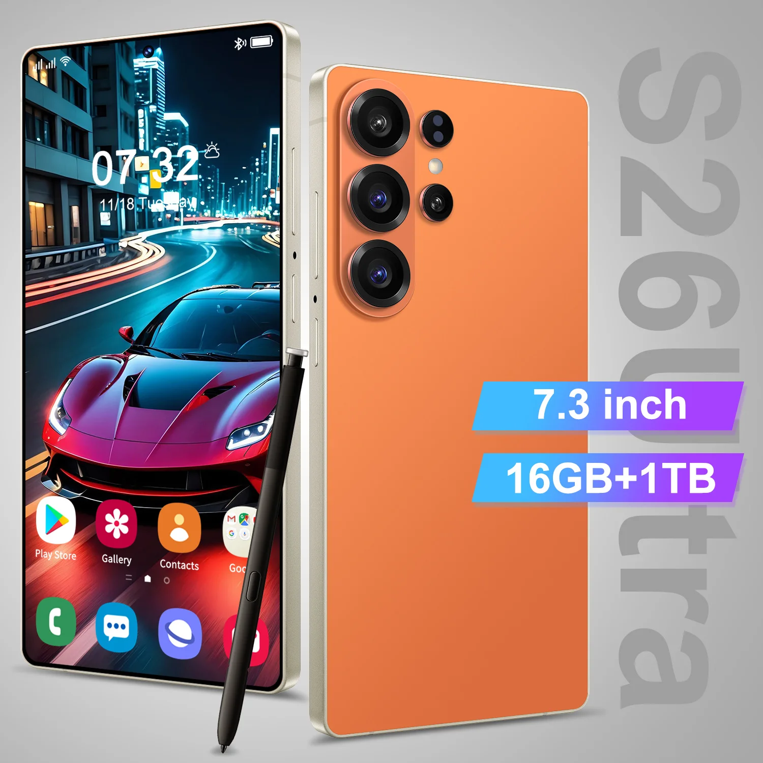 Value Deal S26 Ultra 5G Smartphone 16GB+1TB Storage Camera Unlocked Android Mobile Phone with Face ID Fingerprint Dual SIM - Image 3