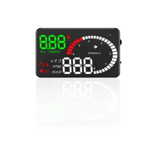 A8/X6 OBD2 HUD Car Head up Display LED Windshield Projector Data Diagnostic Tool Speed Fuel Warning Voltage Alarm Pack of 2