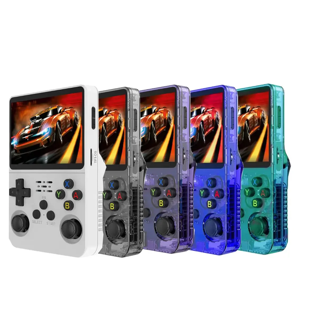 R36S Handheld Arcade Gaming Console 3.5 Inch IPS Screen Classic Video Game Player 64GB 128GB for Kids Pack of 5 - Image 2