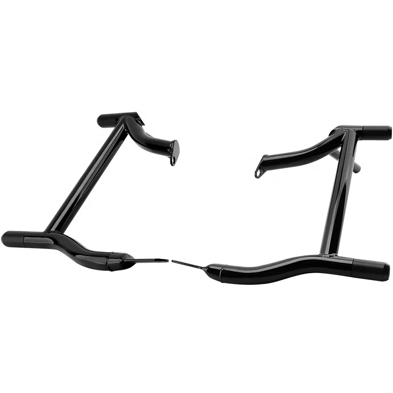 Motorcycle Accessories Black Engine Saddlebags Guards Crash Rails Bars for Harley Touring 2009- - Image 3