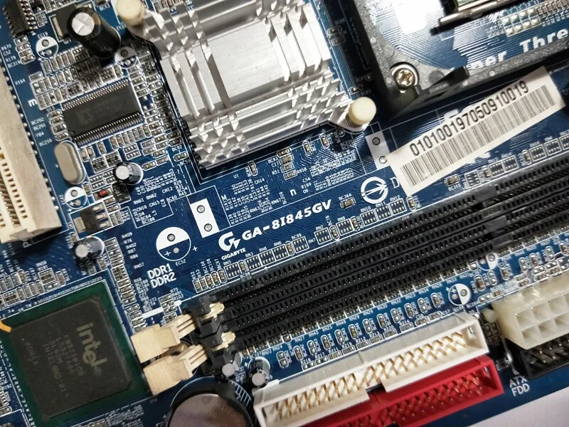 KH-845GV Intel Socket 478 ATX Motherboard + CPU Double Channel DDR2 RAM SATA Interface Non-Integrated Graphics New-Diskless HL - Image 3