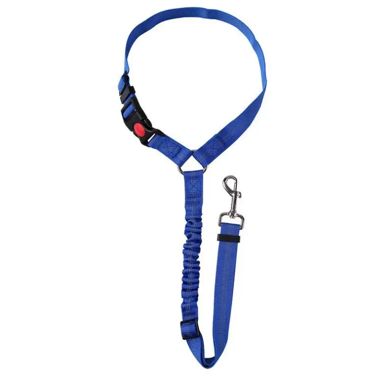 Reflective Dog Safety Belt Retractable Elastic Rope OEM ODM Supplier Luminous Cat Traction Rope Customizable Pet Accessories Pack of 3 - Image 2