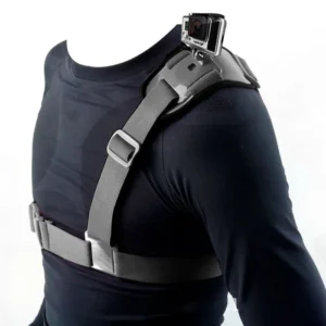 Single Shoulder Strap Mount Chest Harness Belt Adapter for Go Pro Hero 1 2 3 3+ 4 Camera Xiaomi Yi Sj4000 Sj5000 Sj6000