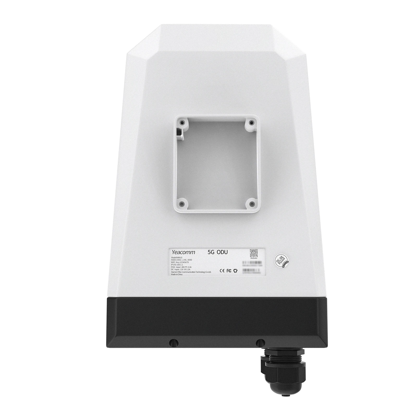 Yeacomm NR610-Q-GL SDX62 Outdoor Mobile Router 5G NR 4G LTE 4G Cat20 Cat12 Cat6 IP67 TR069 Zerotier Wireguard SIM Card Slot - Image 4