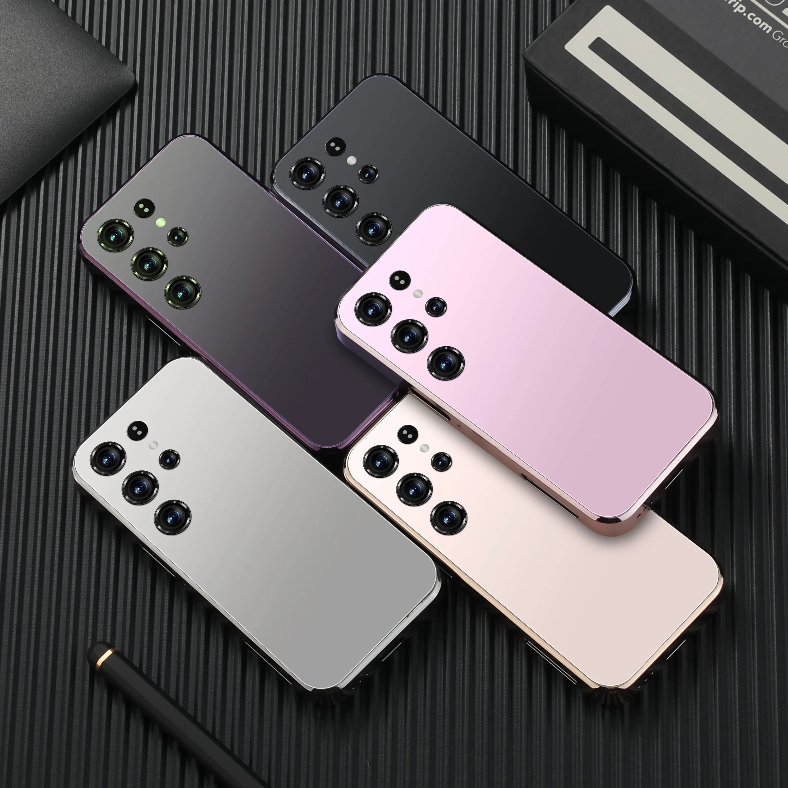 Global Version Mini S24 Ultra Full Screen 4GB+64GB Snapdragon8gen3 4core with Dual Sim Mobile Phone - Image 2