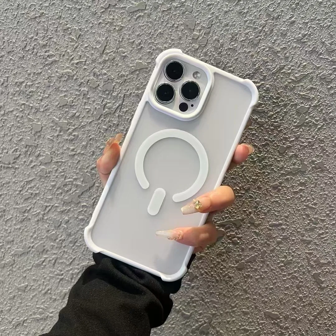 Hot Style Transparent Magnetic Fashion Color Case 16 15 14 Pro Max 13 11 12 Plus Phone Accessories for iPhone 17 - Image 3
