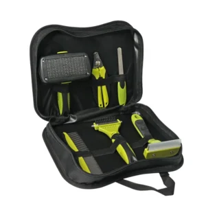 Factory Wholesale Professional Multifunction 6 in 1 Cat Dog Grooming Tool Kit Bag Pet Dog Brush Set Kit Pack of 5