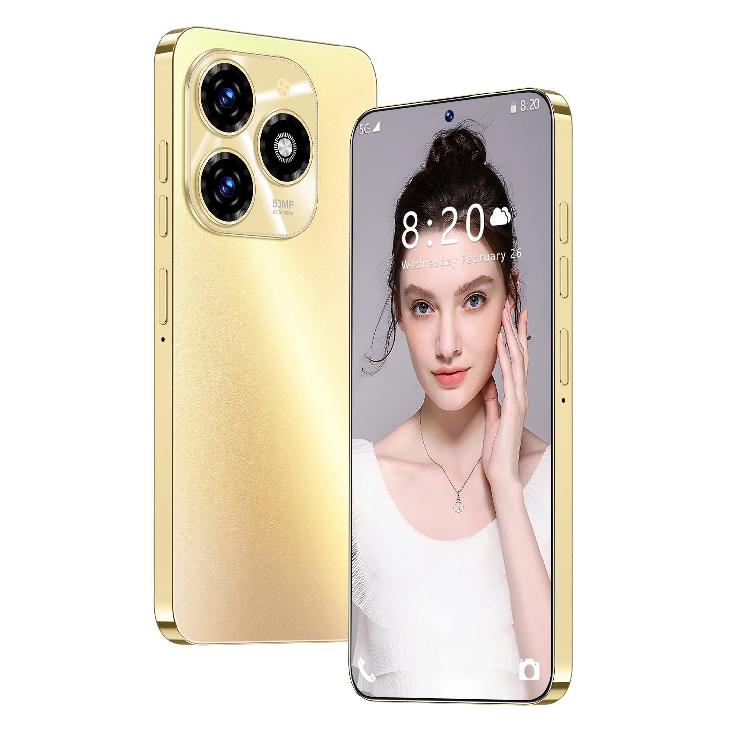 with Face Recognition and Beauty Camera Features Compatiblendroid Mobile Phone with Tecno Spark 20pro made in china - Image 3