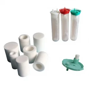 0.2 to 50 m Pe Sintered Anti Overflow Filter element for Efficient Sample Separation Prevent Overflow