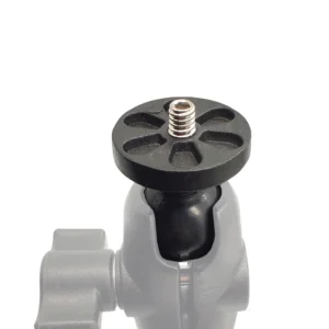 For Go Pro Camera Base Adaptor 1 Inch Ball Base 1/4 Inch Screw Motor Navigation Gps Motorcycle Tripod Mount for gopro