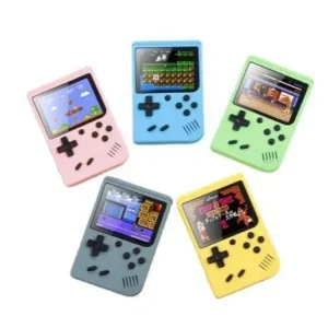 Mini 3.0 Inch LCD Video Game Console 500 Built-In Nostalgic Games Children's Handheld Game Player with WiFi Communication Gift