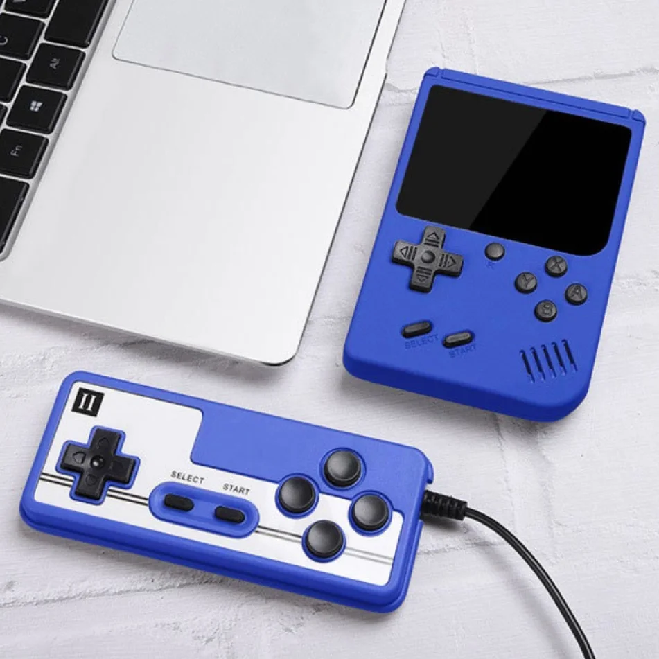 Portable Retro Handheld Game Console 400 in 1 Classic Games 2 Player Mode With Extra Gamepad and TV Connectivity - Image 3