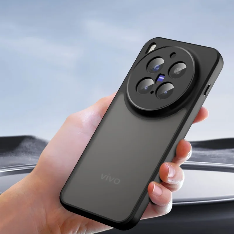 For Vivo X300 Pro Case Cover Vivo X300 Capas Shockproof Armor Phone Back Matte Bumper Armor Transparent Clear Fundas Vivo X300 Pack of 10 - Image 4