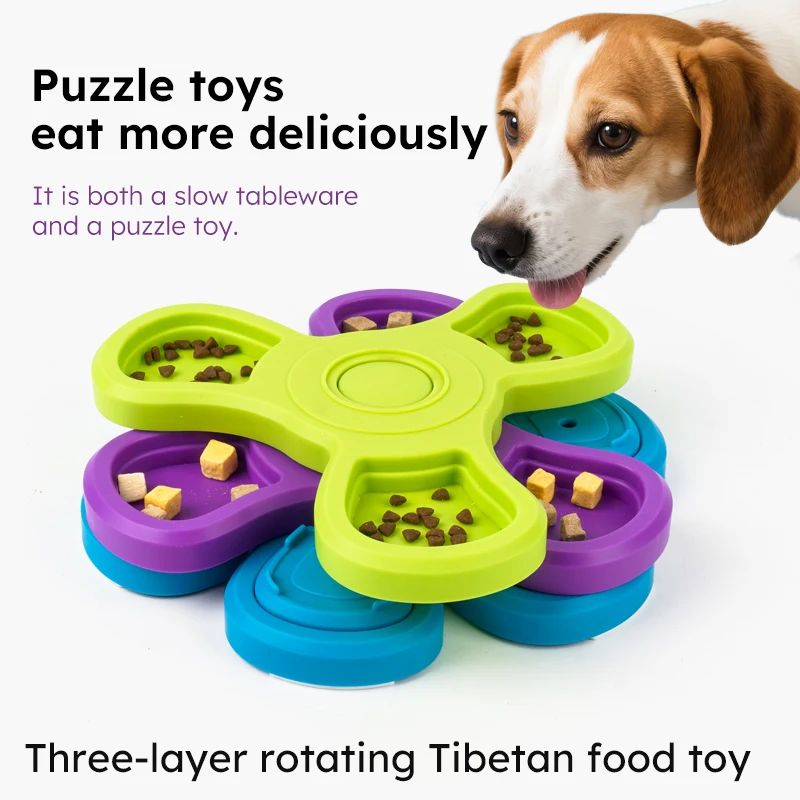 Wholesale Interactive Cat Dog Treat Puzzle Slow Feeder Cat Food Puzzle Toys for Indoor Cats Pack of 10 - Image 2
