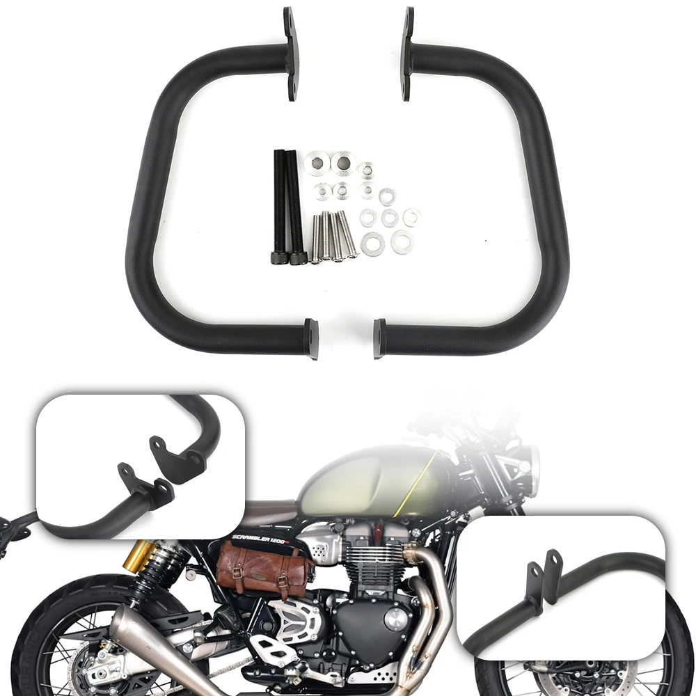 Factory Wholesale - Triumph Scrambler 1200 XC / XE 2019- Motorcycle Engine Guard, Bumper, and Anti-collision Bar - Image 3