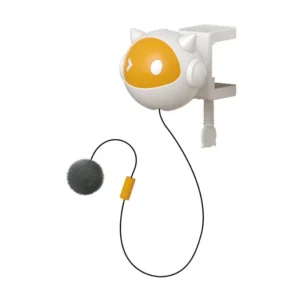 Dropshipping Electric Interactive Durable Cat Ball Toy Bouncing Teasing TPR Plastic Pet Play Accessory for Cats & Kittens Pack of 2