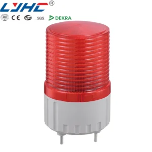 CNTD CLE70 LED Warning CNC Machine Equipment IP65 Waterproof Screw Type Decibel Alarm Lamp Magnetic Base 12/24/220V Industrial Pack of 5