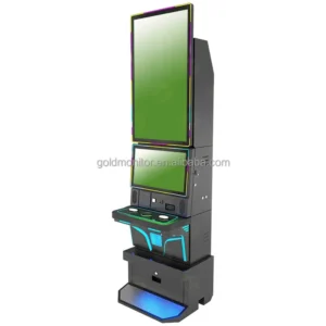 Popular Adult Arcade Game Cabinets Metal Dual Screen 43Inch + 24Inch Skill Nudge Games Machine