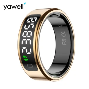 Yawell Custom R11C Smart Ring Manufacturer Touch Smart Ring Stainless Steel 2025 Water Proof Health Tracker Smart Ring with SDK