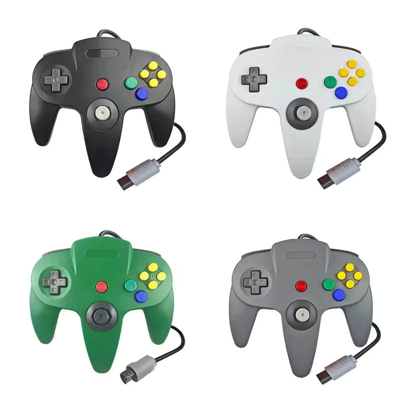 Wired USB Host Port Joystick for Nintendo N64 Controller Gamepad Gaming Handle Manette for Nintendo 64 Joypad Pack of 6 - Image 2