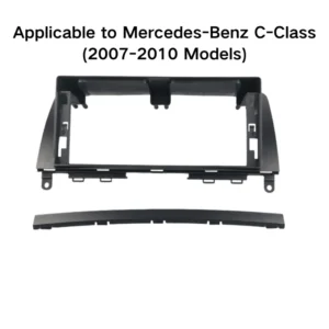 12.3" Car Center Display Bezel Accessory Compatible with Mercedes-Benz C-Class 2007-2010 Models