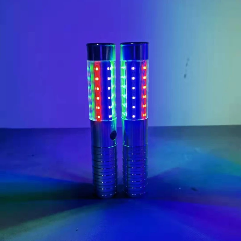 RICHSHINING Rechargeable Led Champagne Handheld Light Led Strobe Baton Sparkle Bottle Topper Light Stick - Image 2