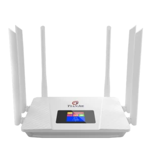 TIANJIE Wifi Router With Sim Card 4g Modem Change Imei 300Mbps RJ45 4g Universal Modems 3G/4G Routers Lte Wi-fi Any Chip Slot Pack of 2