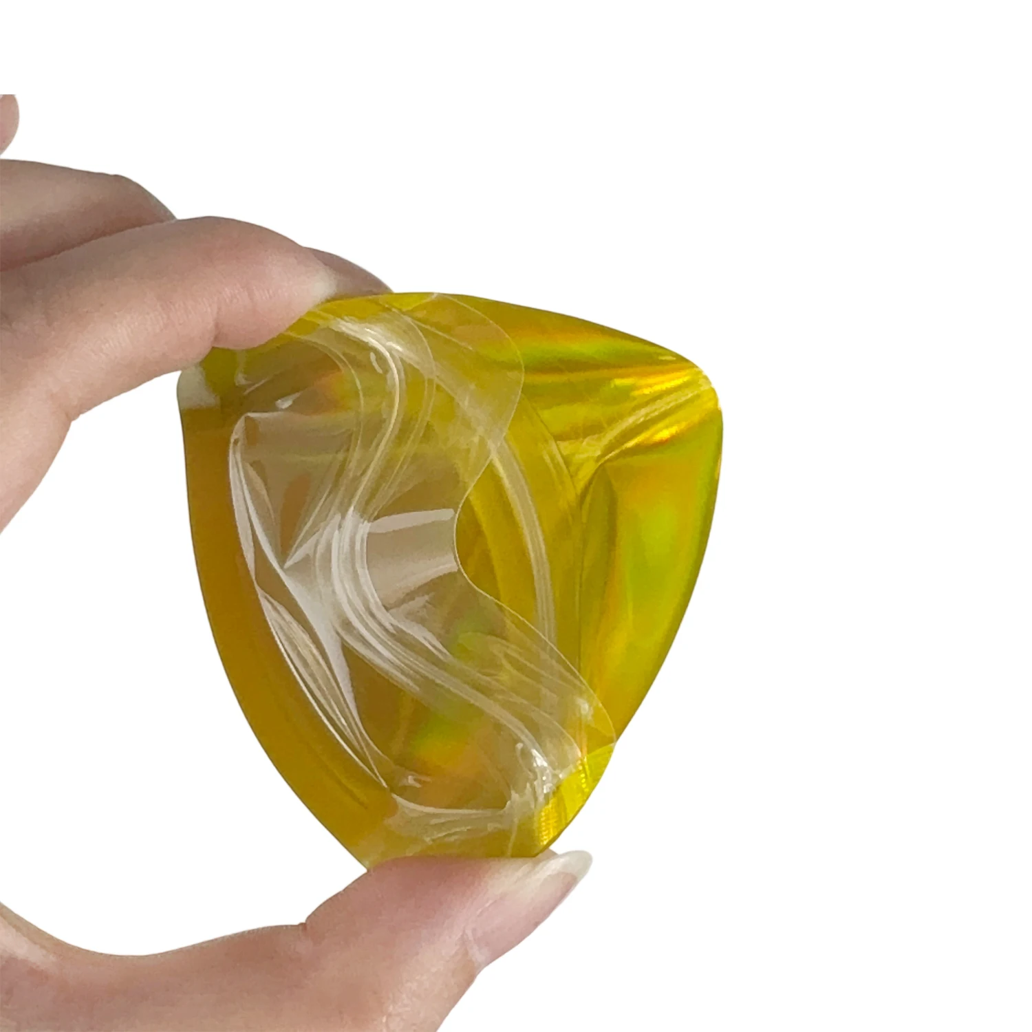 Holographic Colorful Zipper Pouch | Food-Grade Powder Packaging Bags for Jewelry, Cosmetics & Accessories Storage - Image 3