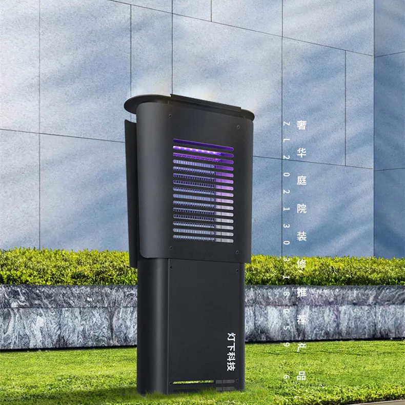 Waterproof Star Hotel Garden Use Rechargeable Solar Pest Control Mosquito Killer Solar Insect Killer Lamp Pack of 2 - Image 2