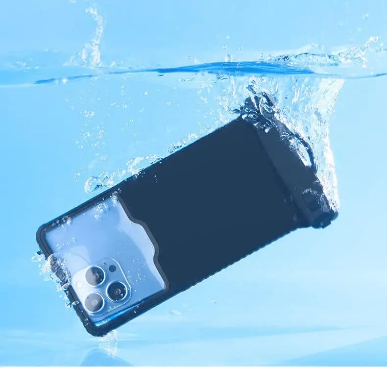 IP68 Universal Hard Water-Proof Case with Detachable Lanyard Protector Swimming Waterproof Mobile Phone Pouch Bag Pack of 50 - Image 2
