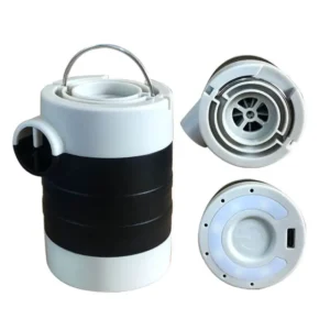 Ultra-Light Portable Air Pump for Camping Gear Sleeping Pad Inflatables for Outdoor Use Pack of 2