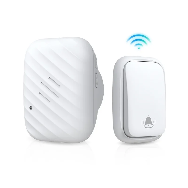 EU US UK Plug Ringtones Chime Remote Control IP44 Waterproof Ring Wireless Doorbell for Indoor 120V/220V Door Bell for Home