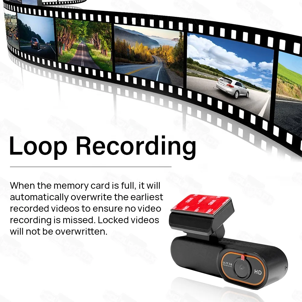 4G 2K Video Recorder Dashcam GPS Front/Rear Camera APP Control Remote Monitor Auto Loop Recording for Asia & Europe - Image 4