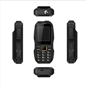 W2025 2G Rugged Mobile Phone Big Battery With Flashlight 1.77 Inch HD Screen Dual Sim Large Button Cheap Cellphone for Elderly Pack of 5