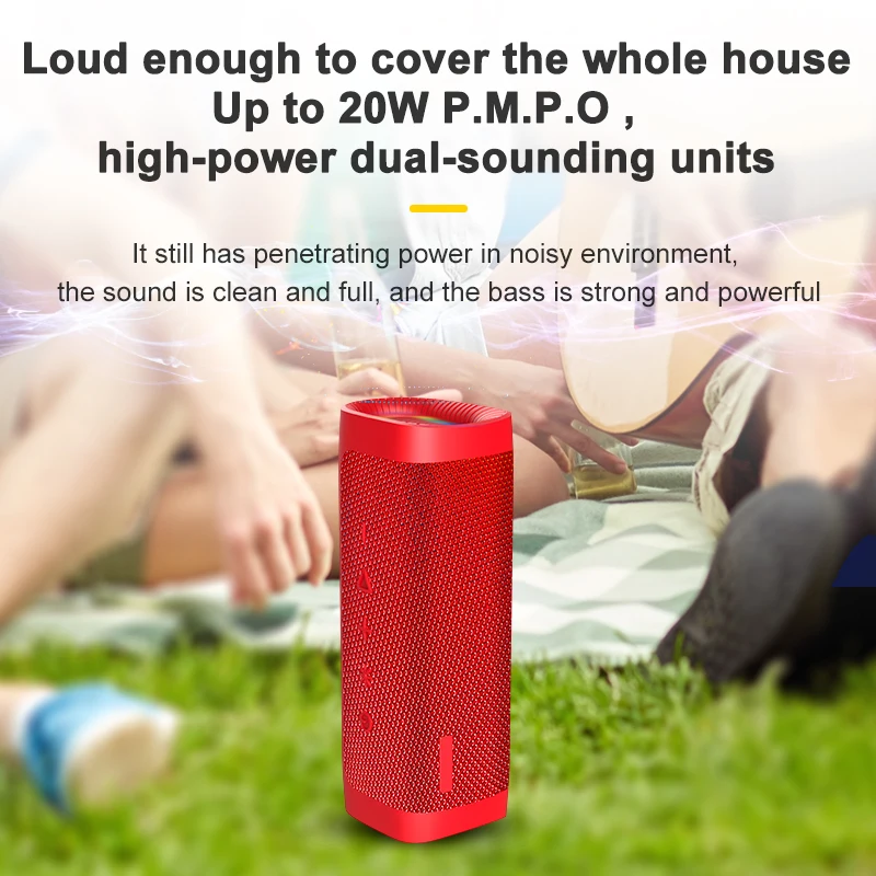 Waterproof Shockproof Speakers Smart Small Size Easy Carrying Bike Bluetooth Speaker for Fun - Image 3