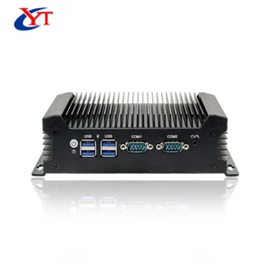 Fan-free Industrial Computer Embedded Computer with Dual Network Ports and Dual Serial Ports, Which Can Support 24V and GPIO.