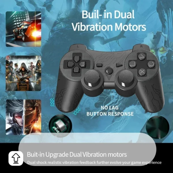 2.4G Android Wireless BT Controller Double Players Game Controller for ...