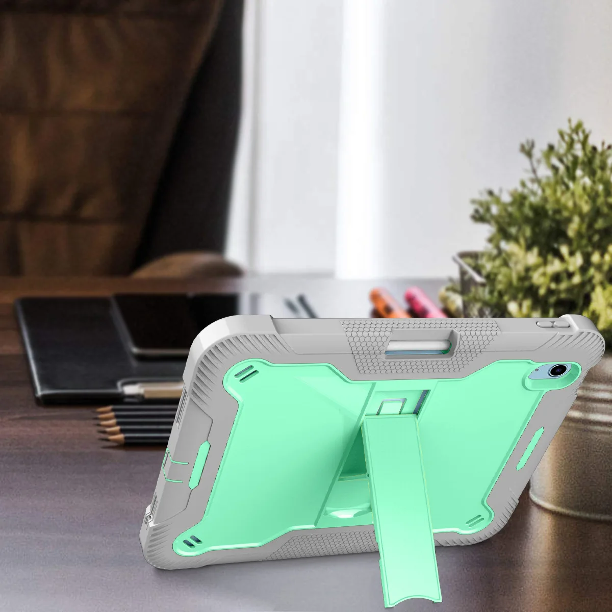 360 Rotating Shockproof Heavy Duty Rugged Tablet Case for iPad 11 A16 Case for iPad 10th Generation 10.9" Case Anti Shock Pack of 10 - Image 2