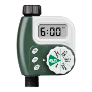 Ningbo Manufacturer Outdoor Water-proof Automatic Attractive Design Distinctive Green Garden Irrigation Timers
