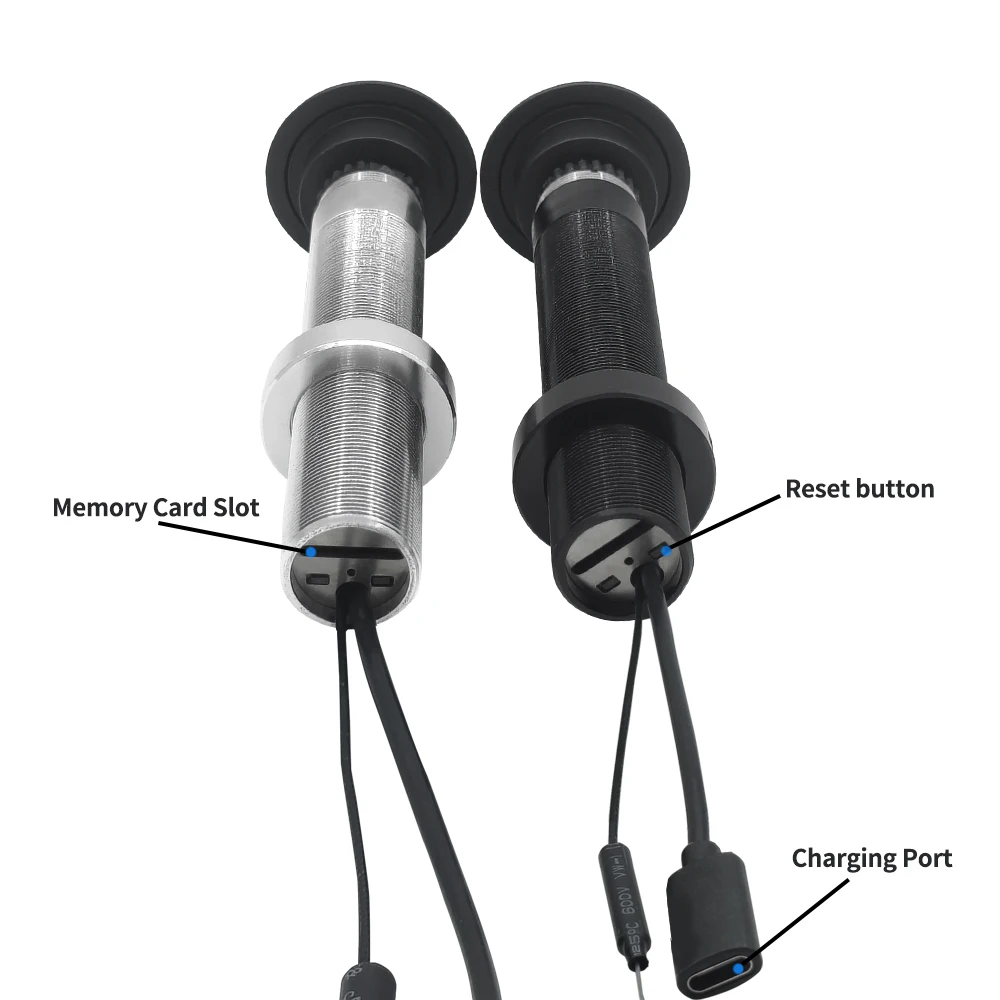 HD WiFi Doorbell Door Viewers Video Camera Peephole Wide-angle Motion Detection One-Way Audio 3MP H.265 Compression Built-in - Image 2