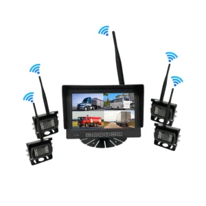 portable monitor wireless carplay screen wireless camera with lcd monitor 7" wireless tft lcd car monitor