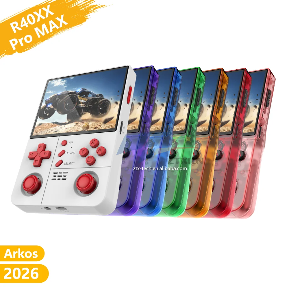 R40XX PRO MAX R36S Handheld Game Console 64GB 15000+ Games 4.2Inch Screen Classic Handheld Gaming Player Video Game Consoles - Image 2