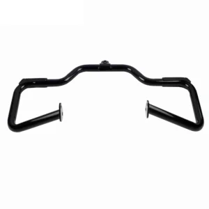 Customizable Colors - Black Highway Bumper Engine Guard, Suitable for Harley-Davidson Touring Models From 1997-2008 Grand bar Pack of 2