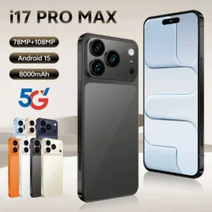 17promax 5G Dual SIM Smartphone with 16GB+1TB Deca Core CPU 6.6" AMOLED Display 108MP Camera Multi-Language Support