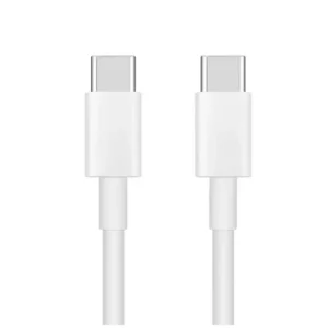 USB-C Phone Cable Data Transfer PVC 3ft PD Cables Type C to Type C Cables for Iphone for Ipad for Huawei for Samsung Pack of 20