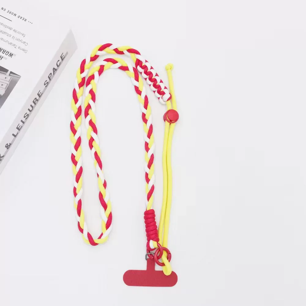 Wholesale Anti-Lost Long Neck Hanging Chain Hand-Woven Mobile Phone Lanyard Multiple Colors Available Mobile Phone Strap Pendant Pack of 50 - Image 3