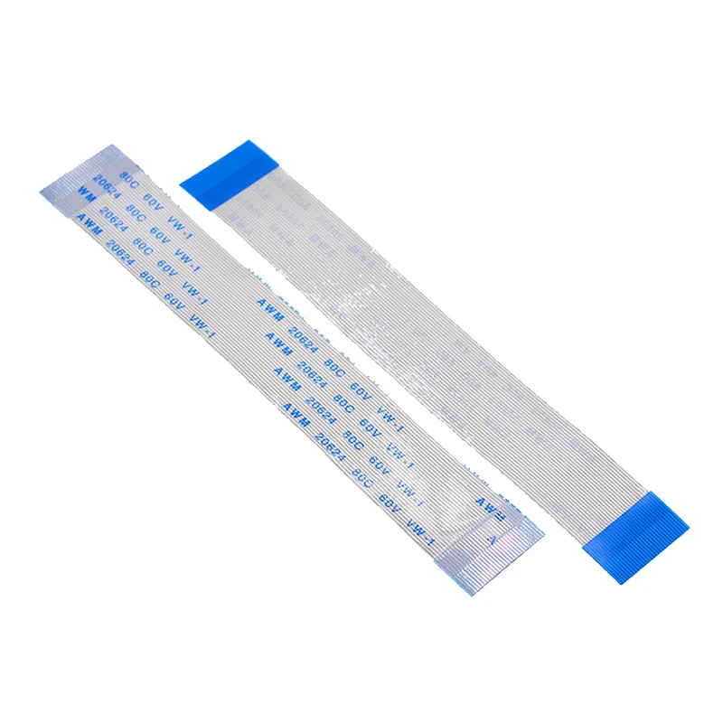 YZ FPC FFC Connector Flexible Flat Cable 0.5 mm Pitch 4-60pin Length 100mm FFC Cable Pack of 100 - Image 3